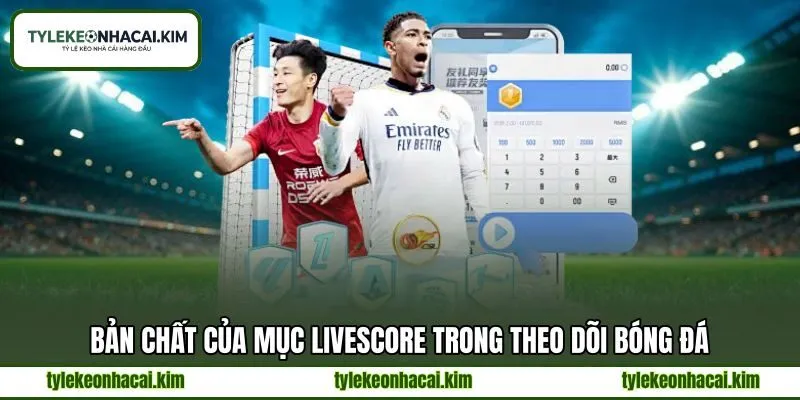 Bản chất của mục LiveScore trong theo dõi bóng đá Bản chất của mục LiveScore trong theo dõi bóng đá
