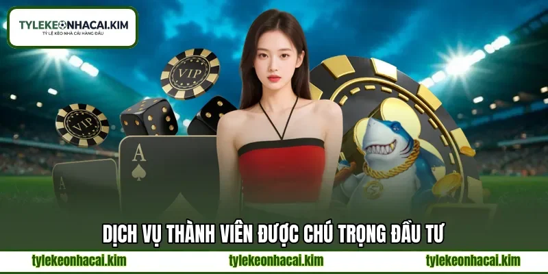 Dịch vụ thành viên được chú trọng đầu tư Dịch vụ thành viên được chú trọng đầu tư