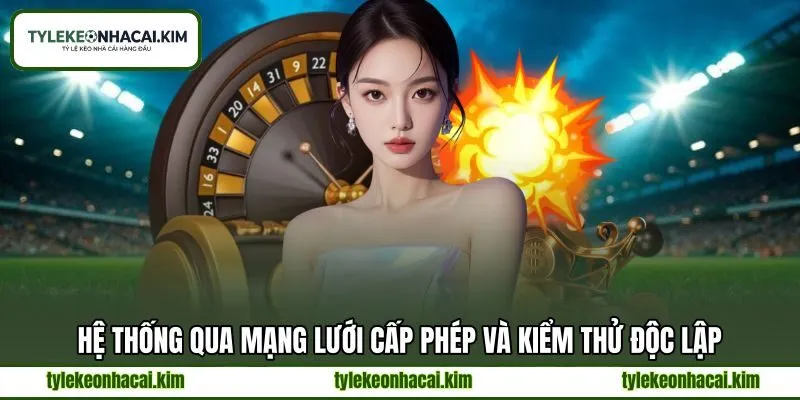 Hệ thống qua mạng lưới cấp phép và kiểm thử độc lập Hệ thống qua mạng lưới cấp phép và kiểm thử độc lập
