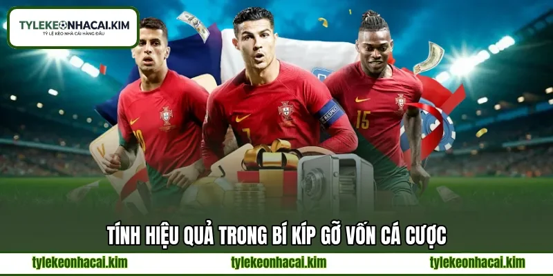 Tính hiệu quả trong bí kíp gỡ vốn cá cược Tính hiệu quả trong bí kíp gỡ vốn cá cược