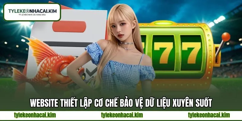 Website thiết lập cơ chế bảo vệ dữ liệu xuyên suốt Website thiết lập cơ chế bảo vệ dữ liệu xuyên suốt